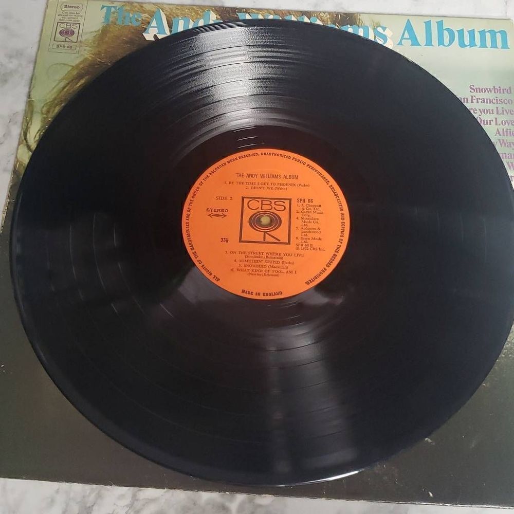 Andy Williams Vinyl Record - Picture 7 of 14
